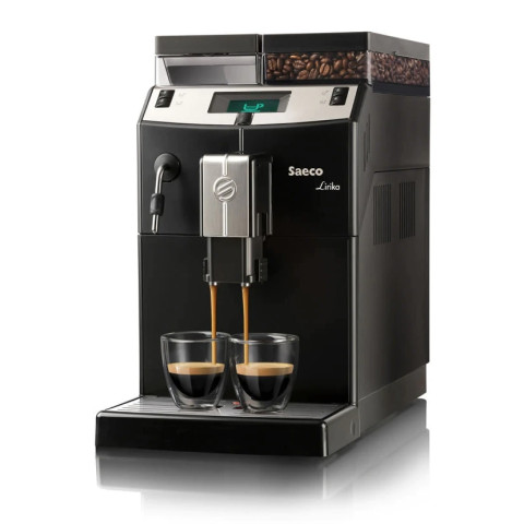 Кафеавтомат Saeco Lirika Blk, 1850W, 15 bar, 4 напитки, Керамична мелачка, Черен